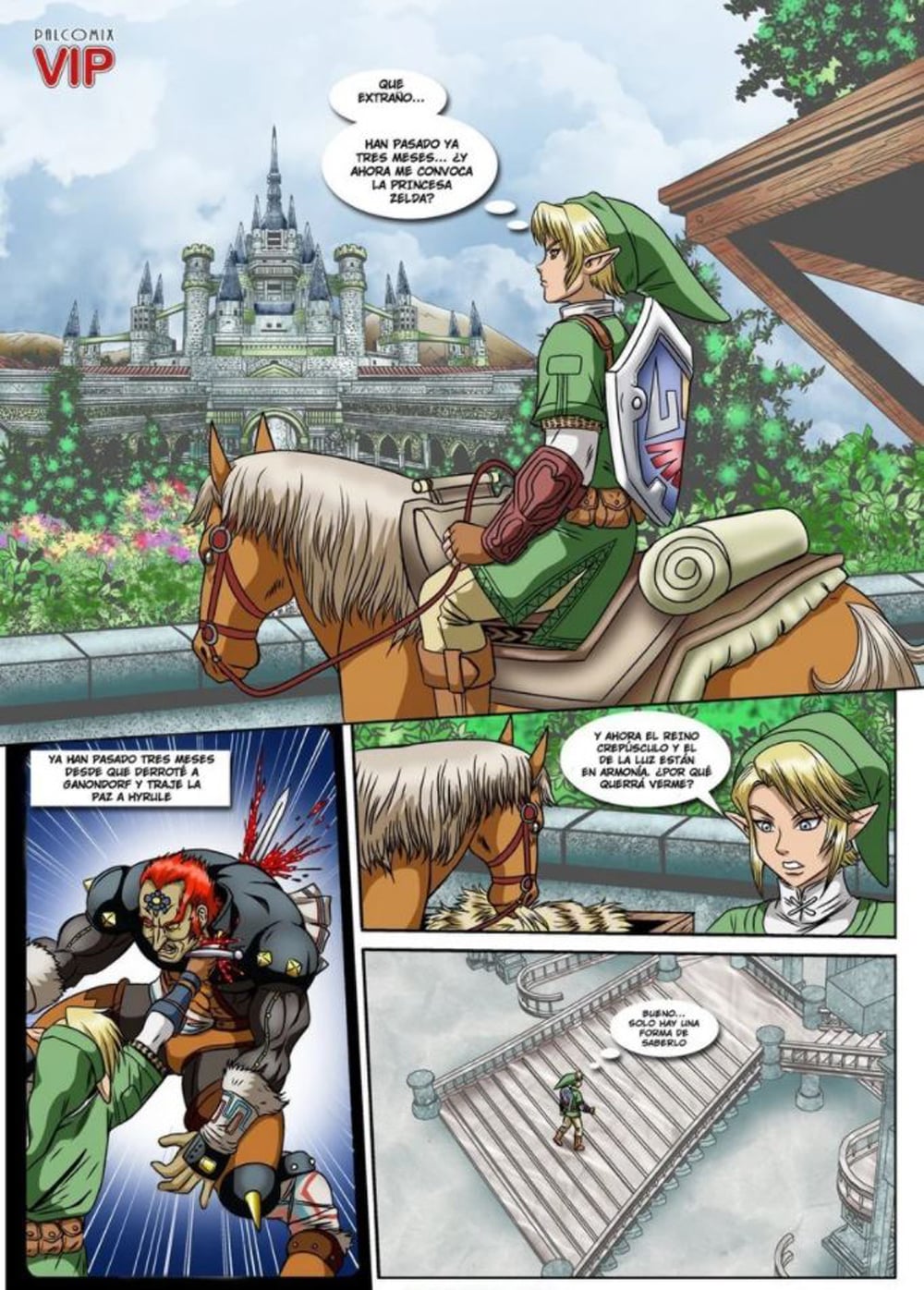 Zelda porn comic 2