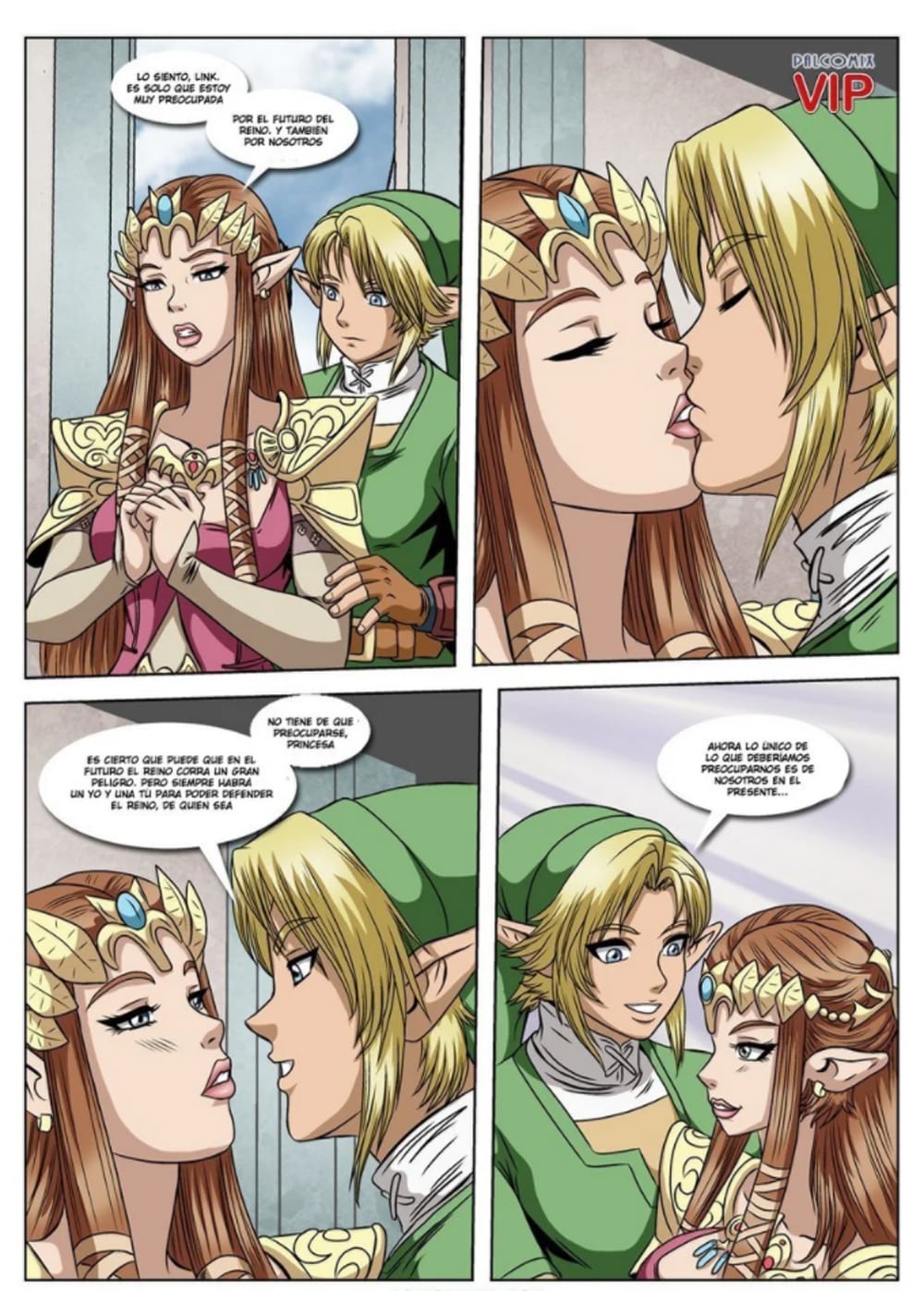 Zelda porn comic 5