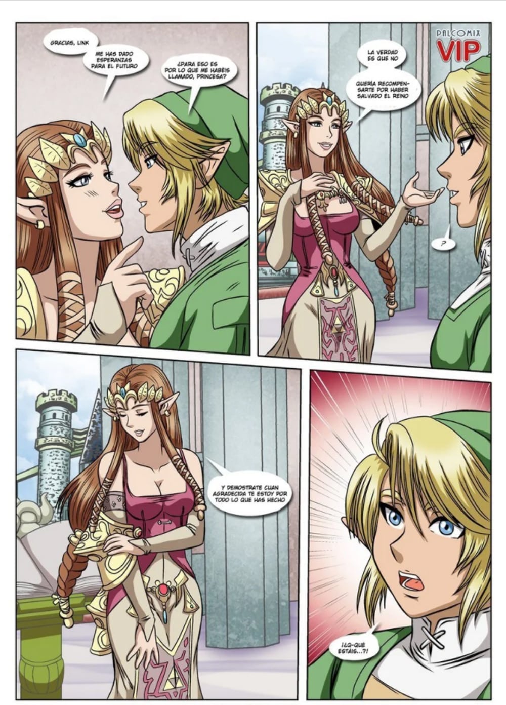 Zelda porn comic 6