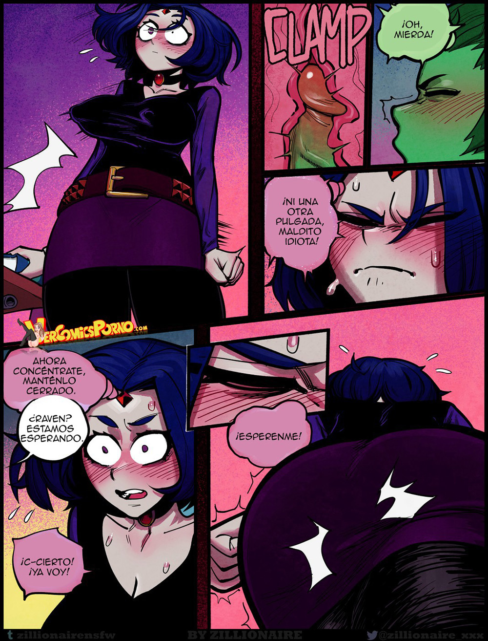 Raven porn comic 13